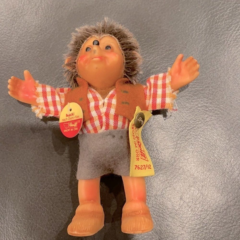 Steiff Macki  excellent shape, purchased in Germany in 1986. vintage